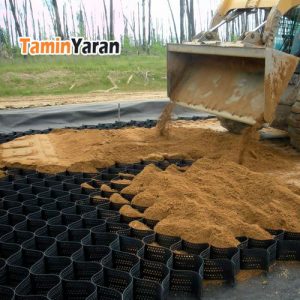 پایدارسازی شیب و تثبیت خاک با ژئوسل