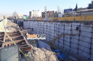 پروژه عایق‌کاری و زهکشی زیرگذر گیشا
